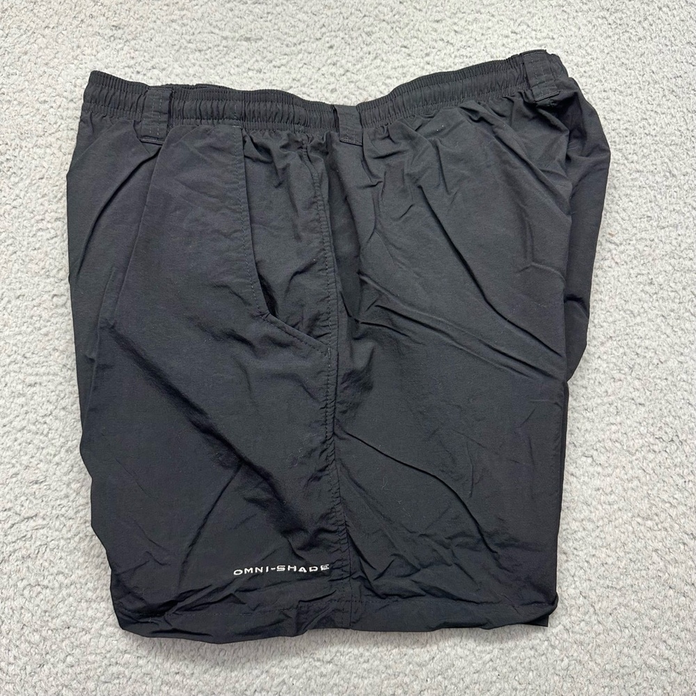 Columbia PFG FM4009 Mens Medium 6L Black PFG Backcast III Water Shorts Fishing - Picture 13 of 13